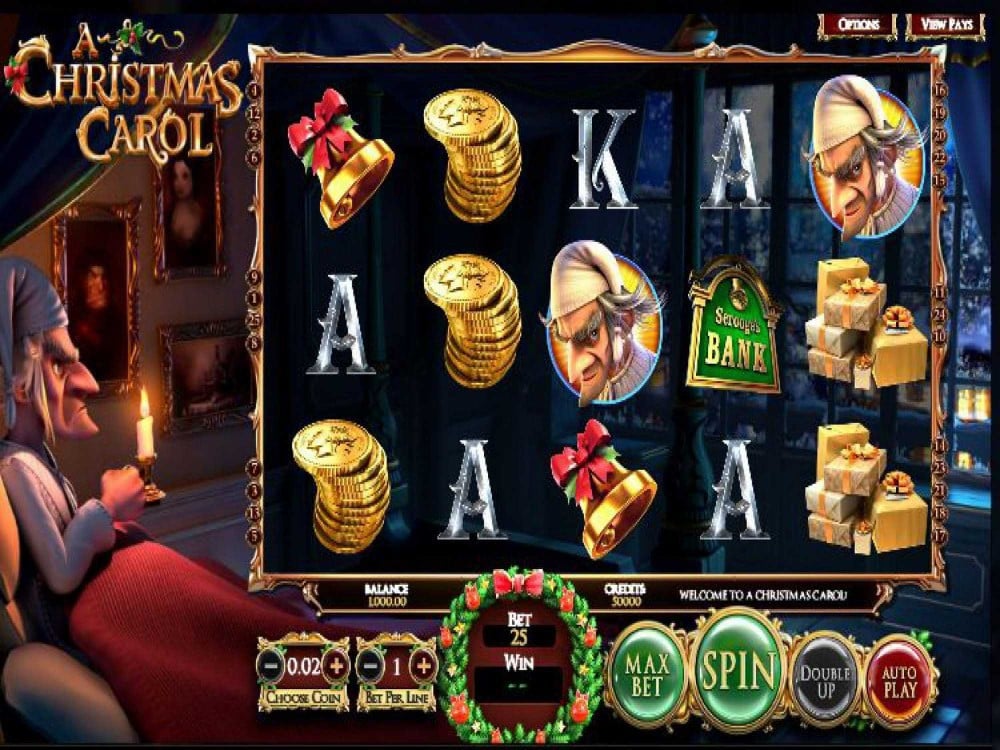 BetSoft A Christmas Carol Screenshot