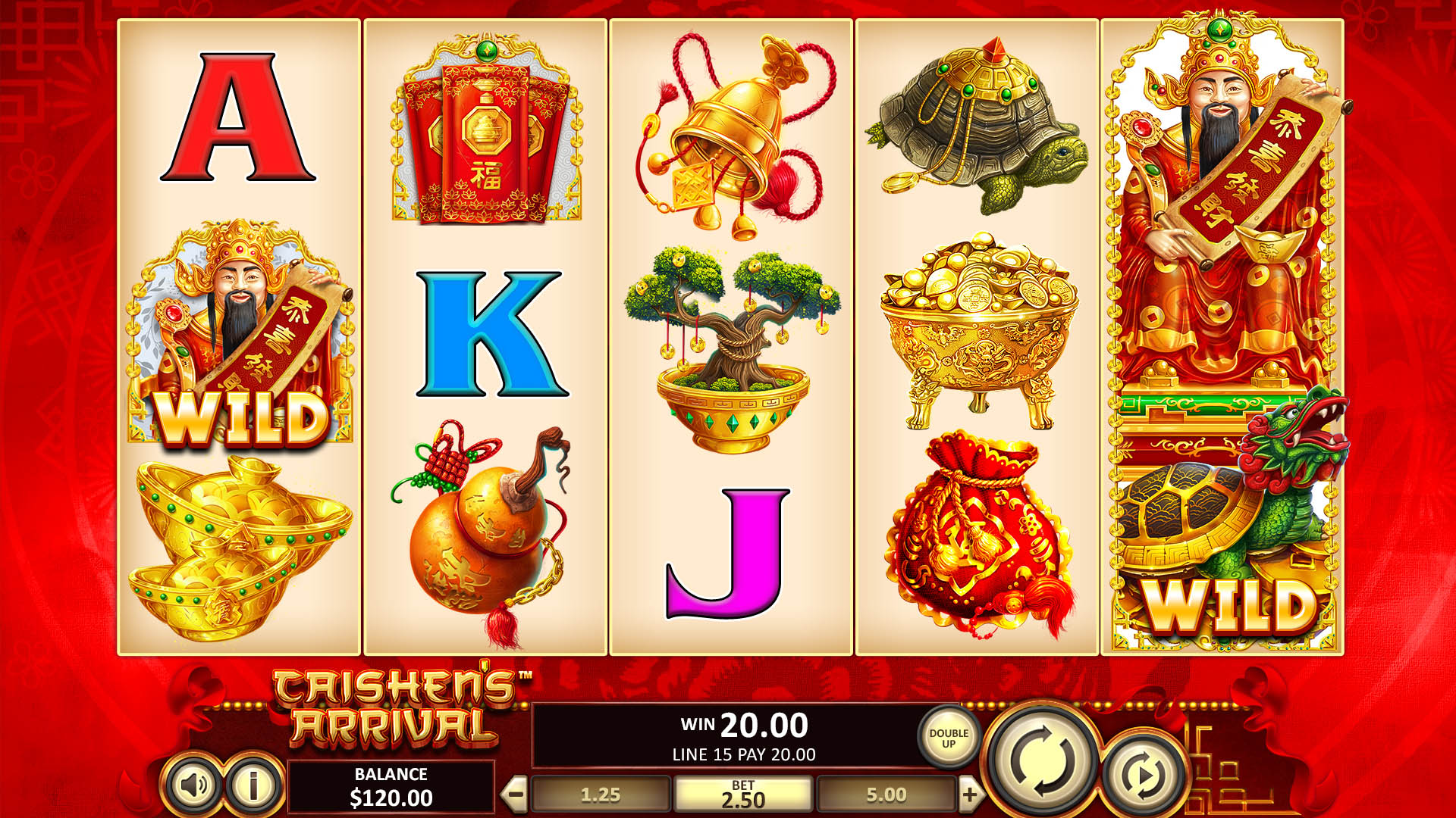 BetSoft Caishen's Arrival Screenshot